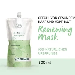 Wella Haarkur|Care³ Elements Renewing Mask Refill 500 ml