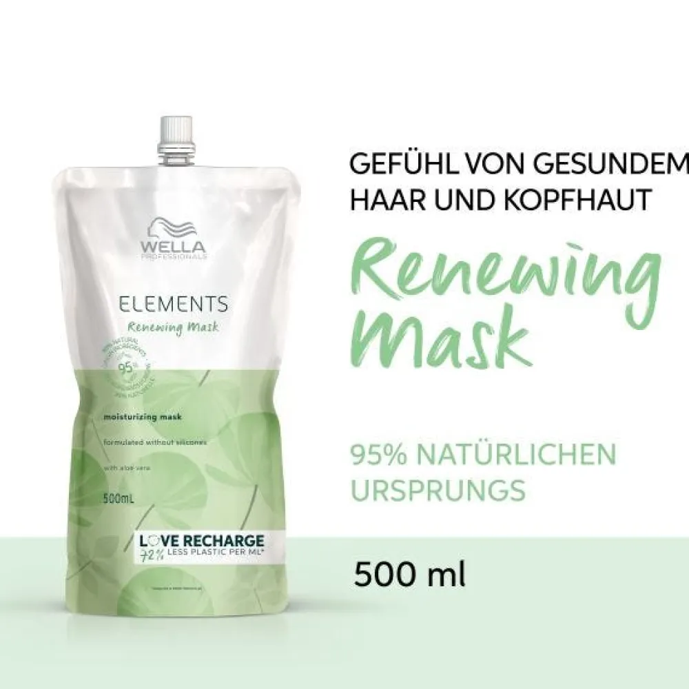 Wella Haarkur|Care³ Elements Renewing Mask Refill 500 ml