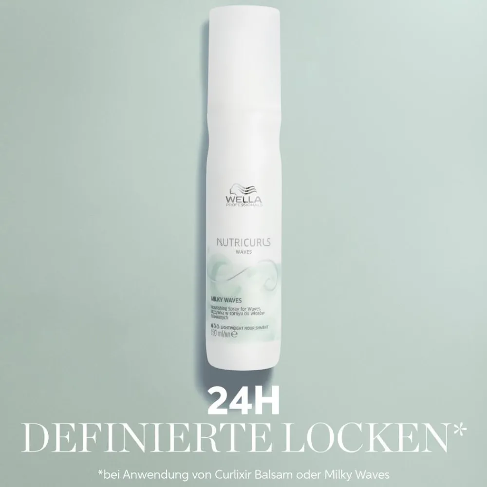 Professionals Care Nutricurls Milky Waves 150 ml-Wella New