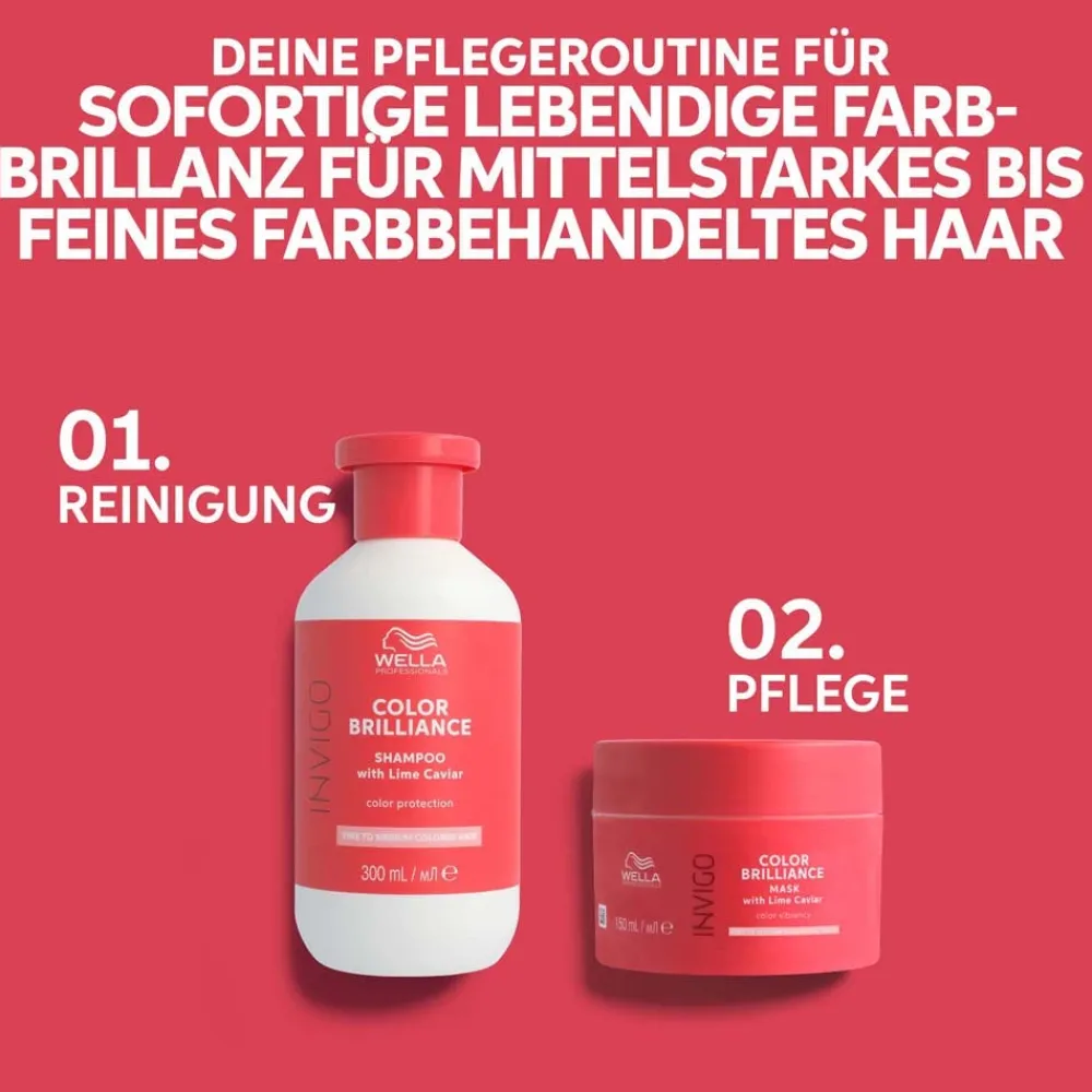 Wella Shampoo|Professionals Care INVIGO Color Brilliance Fine Protection Shampoo 100 ml