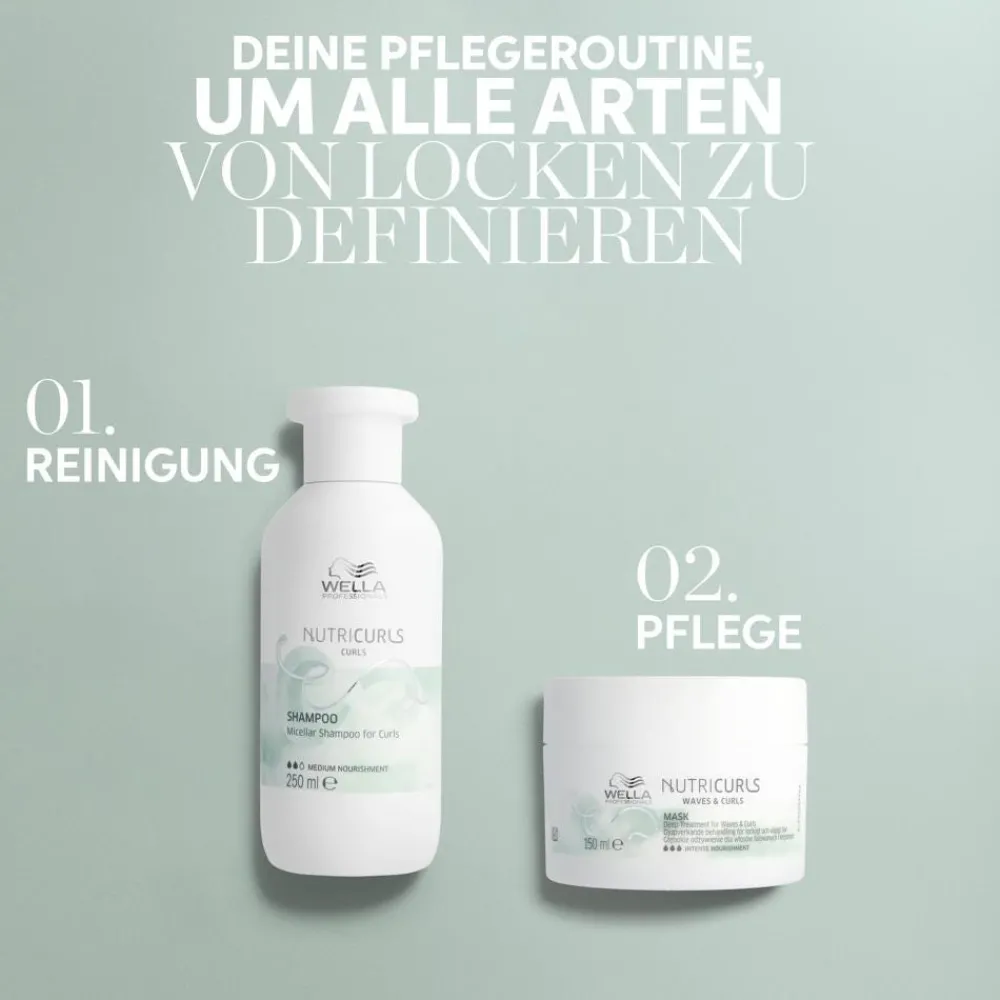 Wella Afro-Haar| Haarkur|Professionals Care Nutricurls Mask 150 ml