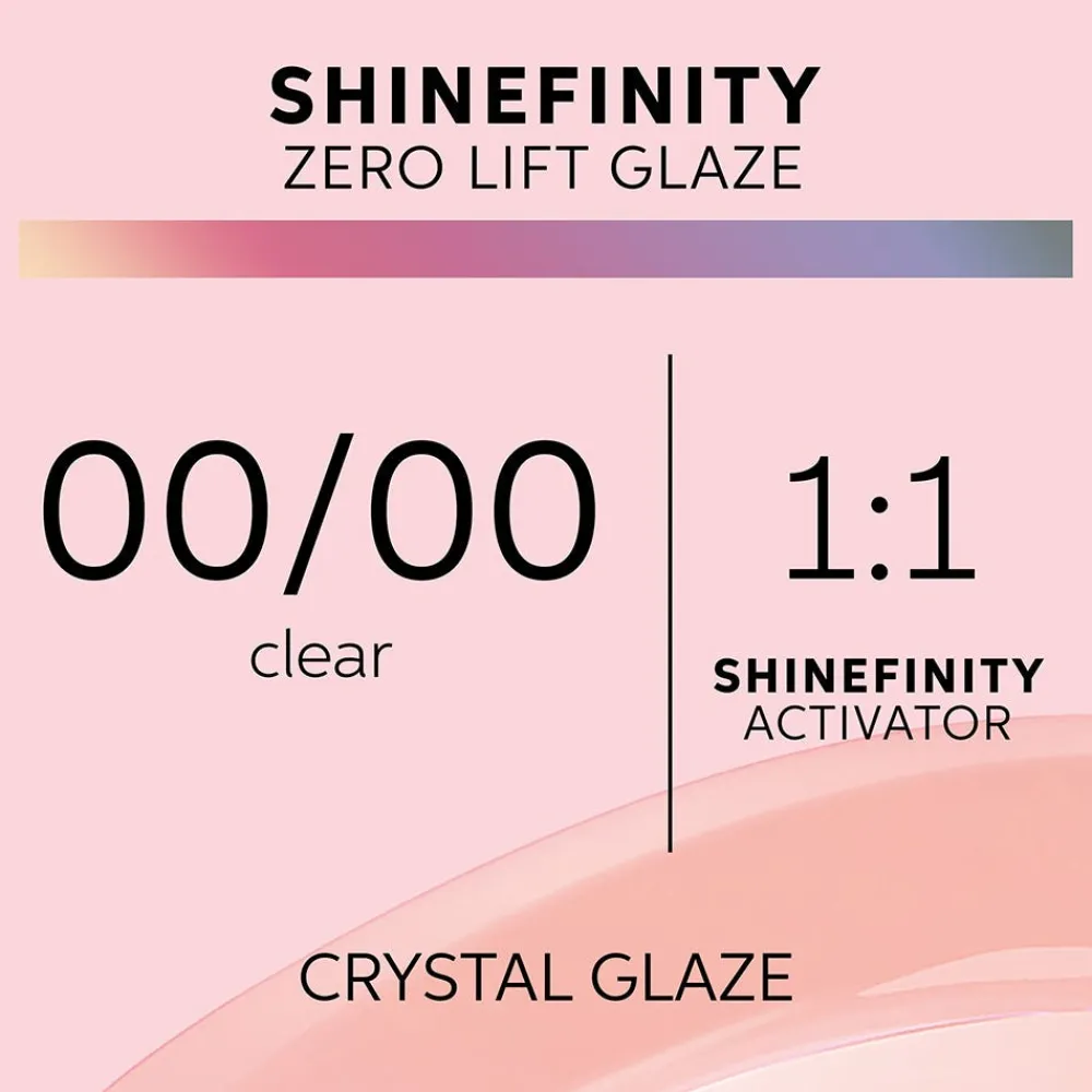 Wella Haarfarbe|Shinefinity Glaze Crystal Glaze 00/00 Haarfarbe 60 ml
