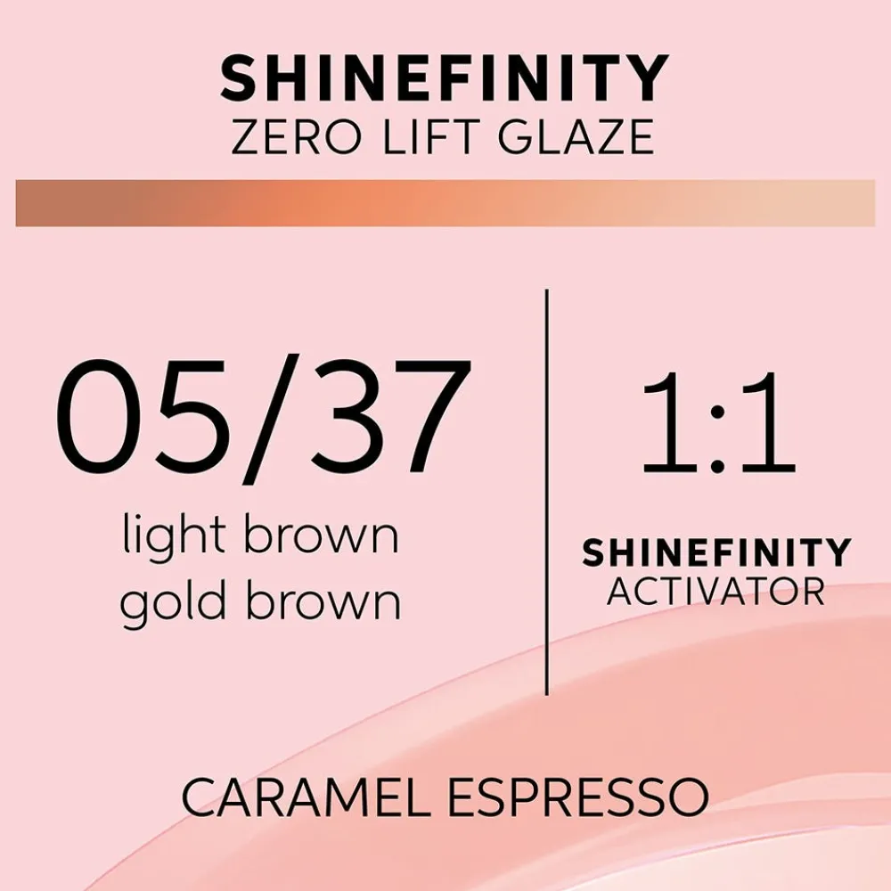 Wella Haarfarbe|Shinefinity Glaze Caramel Espresso 05/37 Haarfarbe 60 ml