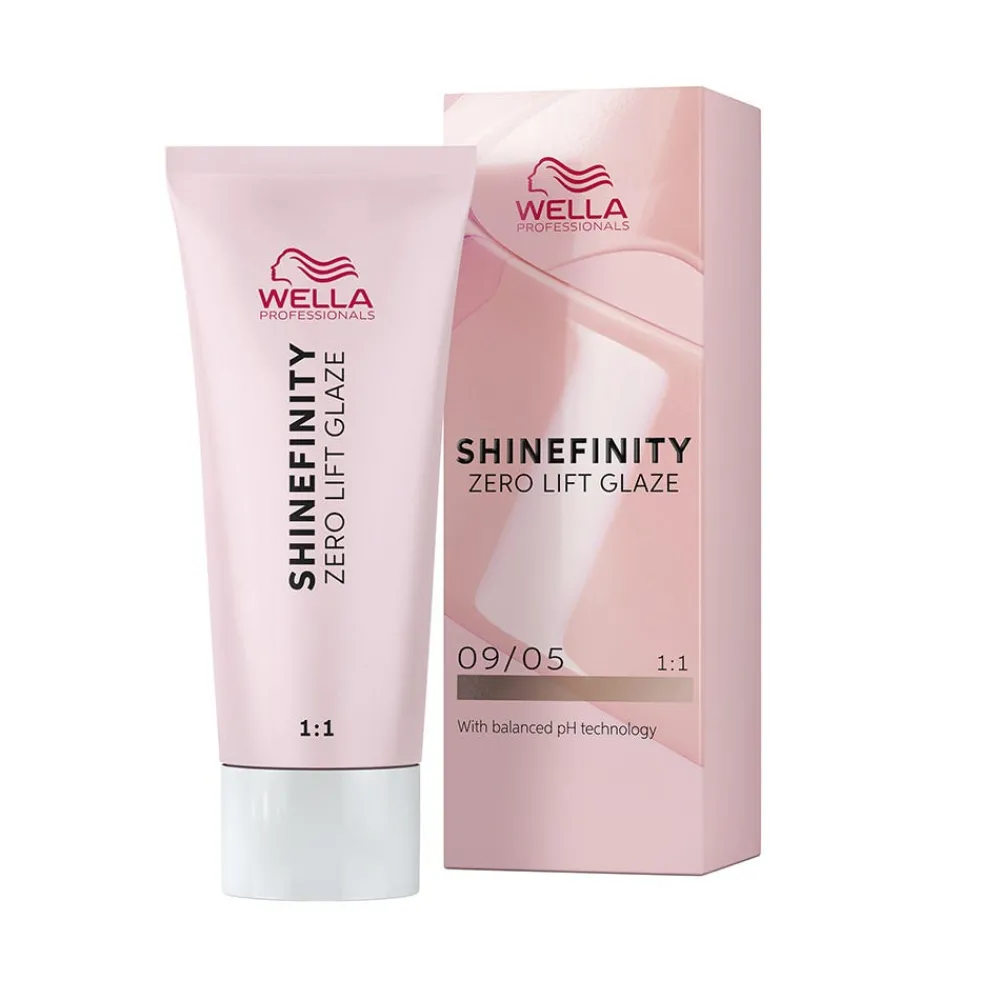 Wella Haarfarbe|Shinefinity Glaze Silk Blush 09/05 Haarfarbe 60 ml