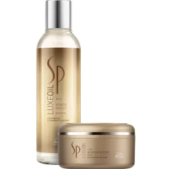 Langhaar Bundle Shampoo & Restore Mask-Wella SP Clearance