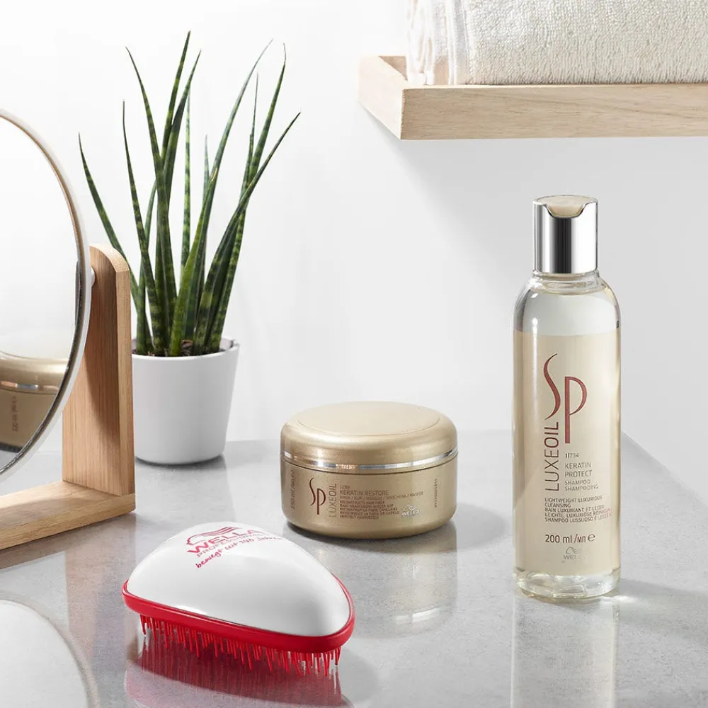 Langhaar Bundle Shampoo & Restore Mask-Wella SP Clearance