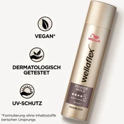 Wellaflex Haarspray & Haarlack|Wella Power Halt Form & Finish Haarlack 75 ml