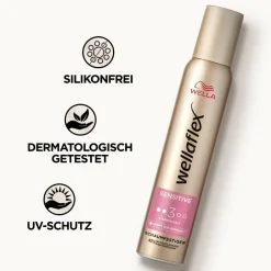Wellaflex Haarschaum|Wella Sensitive Stark Schaumfestiger 200 ml