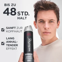 Wella Haarspray| Haarspray & Haarlack^flex MEN Express Fix Haarspray 250 ml