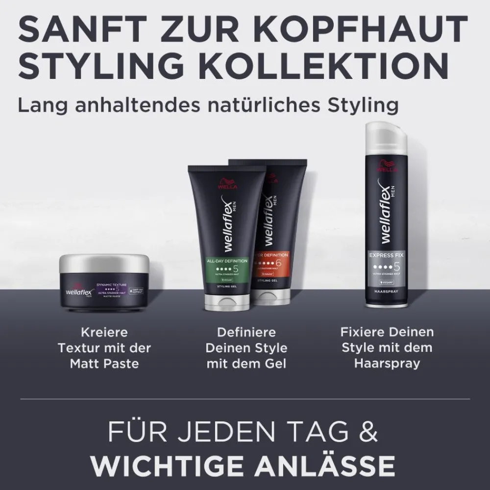 flex MEN Power Definition Gel 150 ml-Wella Best