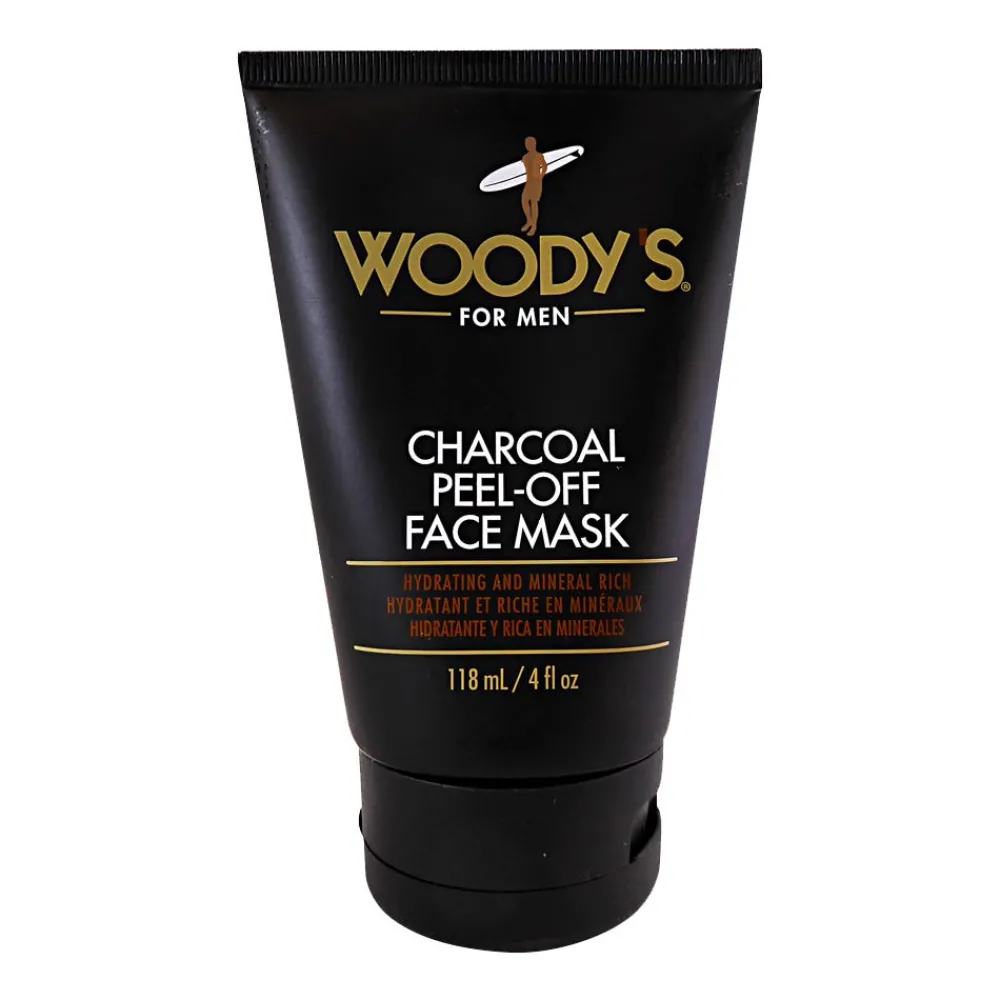Woody's Hautpflege^Charcoal Peel-off Black Mask