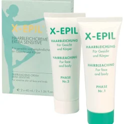 X-Epil Haarentfernung^Haarbleichcreme Extra Sensitiv 2 x 40ml