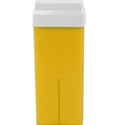Wachspatrone mit breitem Rollkopf Gelb 100 ml-X-Epil Best
