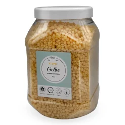 Warmwachs Perlen gelb 1200 g-X-Epil Best