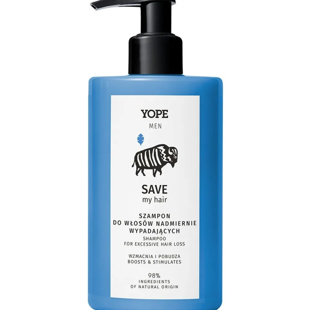 YOPE Haarausfall & Spezialpflege|Shampoo^MEN SAVE MY HAIR SHAMPOO EXCESSIVE Hair Loss 300 ml
