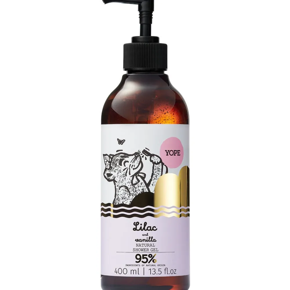YOPE Hagel Nature|Körper^Shower Gel LILAC & VANILLA 400 ml
