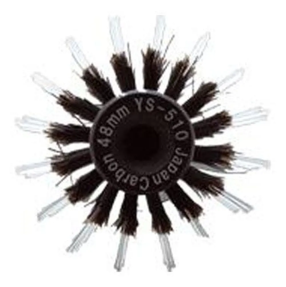 Y.S./Park Kämme & Bürsten|Bürste^Y.S. Park Carbon-Holzbürste Tiger 510 (Ø 48 mm)