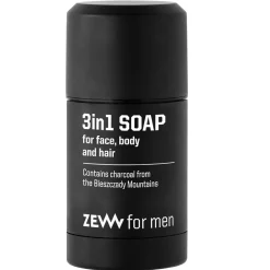 ZEW for Men Hautpflege|Körper|3in1 Soap with Charcoal 85 g