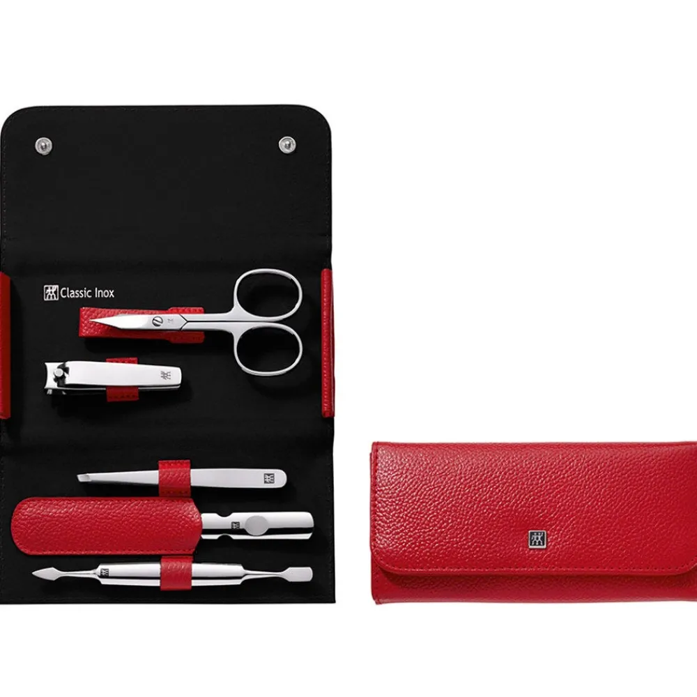 ZWILLING Beauty Maniküre & Pediküre|Zwilling Classic Inox Etui 5-teilig rot