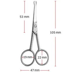 ZWILLING Beauty Scheren^Zwilling Classic Inox Gesichtshaarschere 105 mm