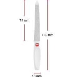 ZWILLING Beauty Maniküre & Pediküre^Zwilling Classic Inox Nagelfeile weiß 130 mm