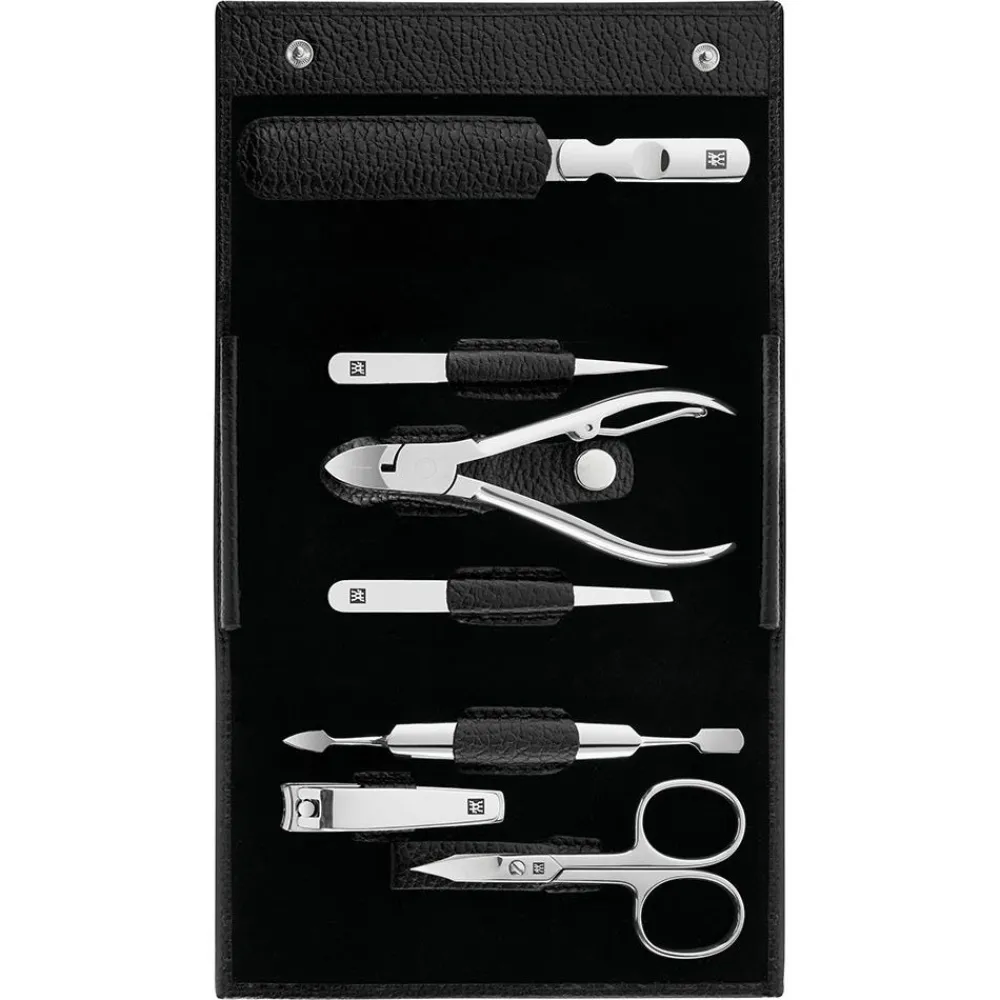 ZWILLING Beauty Nagelpflege^Zwilling Classic Maniküre Set 7-teilig in Schwarz