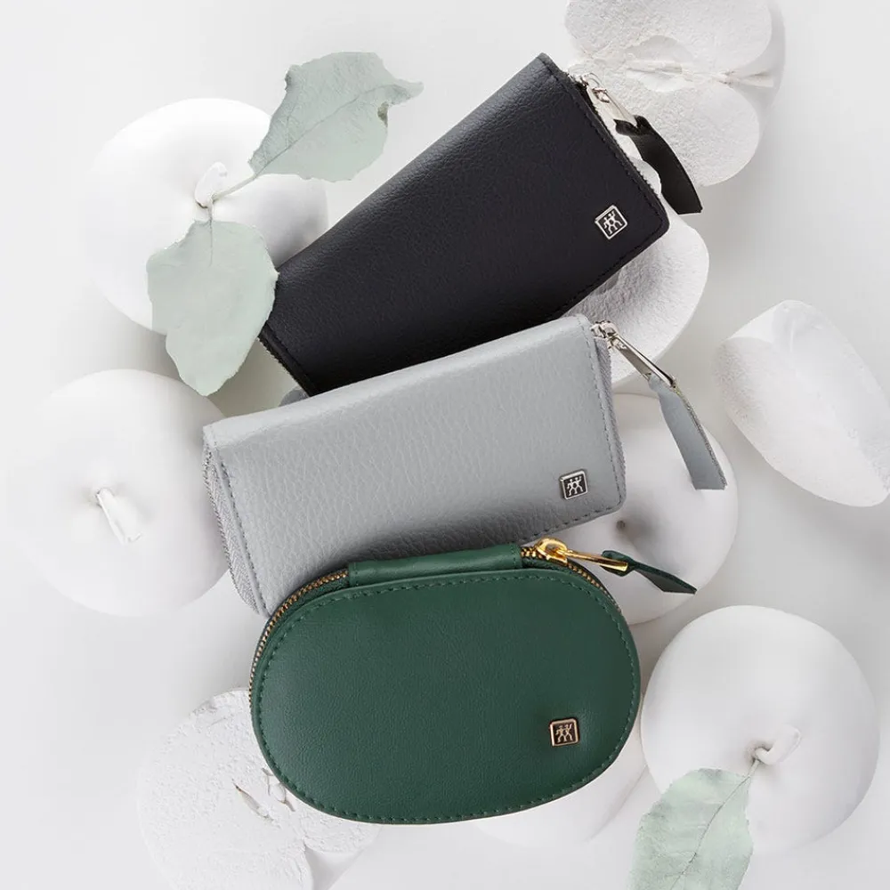 Zwilling Maniküre Pediküre Set 3tlg. mit Kompakt-Nagelknipser grau-ZWILLING Beauty Sale