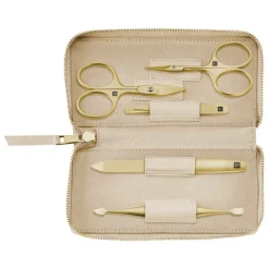 ZWILLING Beauty Hand & Fuß^Zwilling Maniküre Pediküre Set 5 tlg. mit Nagelschere beige