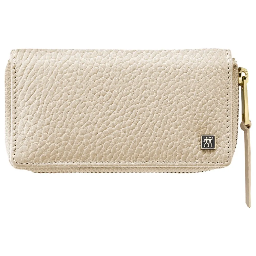 ZWILLING Beauty Hand & Fuß|Zwilling Maniküre Pediküre Set 3 tlg. mit Kombi-Nagelschere beige