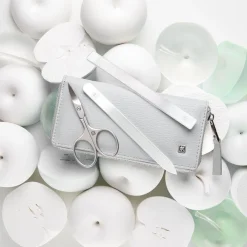 ZWILLING Beauty Hand & Fuß|Zwilling Maniküre Pediküre Set 5tlg. mit Nagelschere grau