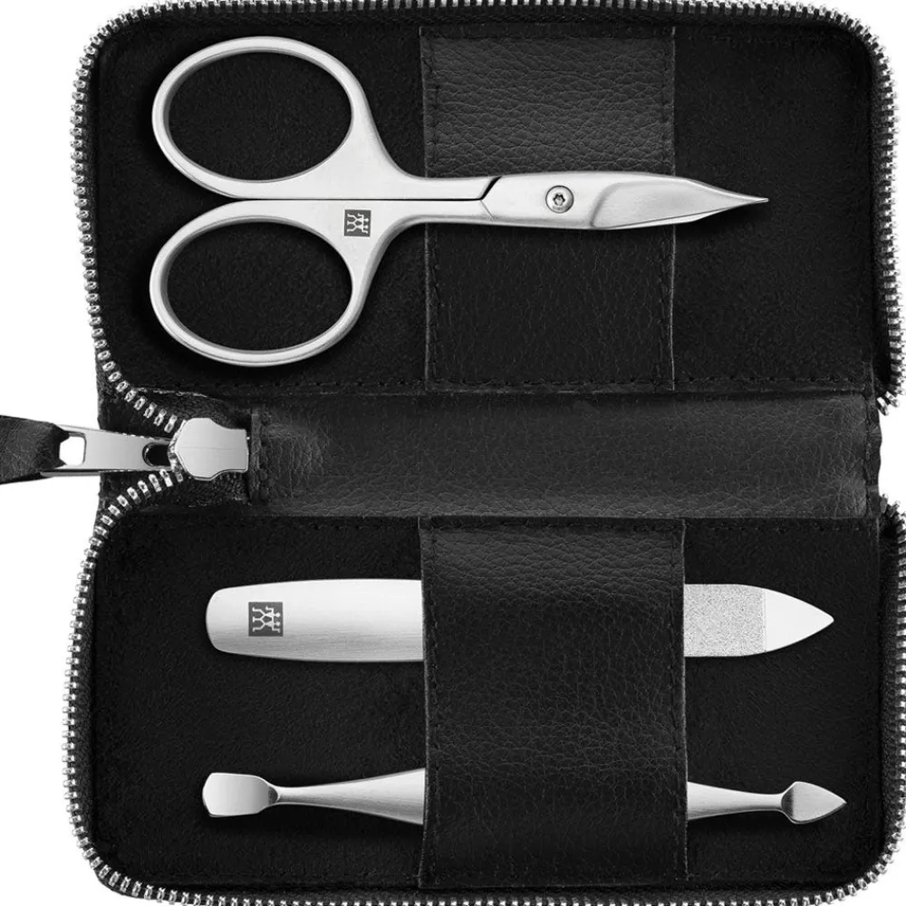 ZWILLING Beauty Hand & Fuß|Zwilling Maniküre Pediküre Set 3 tlg. mit Kombi-Nagelschere
