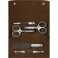 ZWILLING Beauty Nagelpflege^Zwilling Premium Maniküre Set 5-teilig in Braun